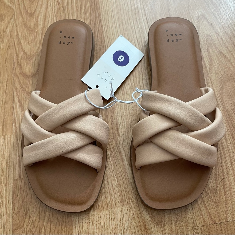 A New Day Strappy Braided Sandals